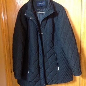 Quilted Lands End Coat 16w
